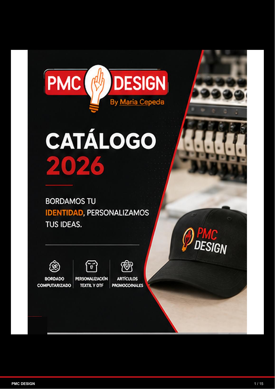 Catálogo PMC Design, página 1
