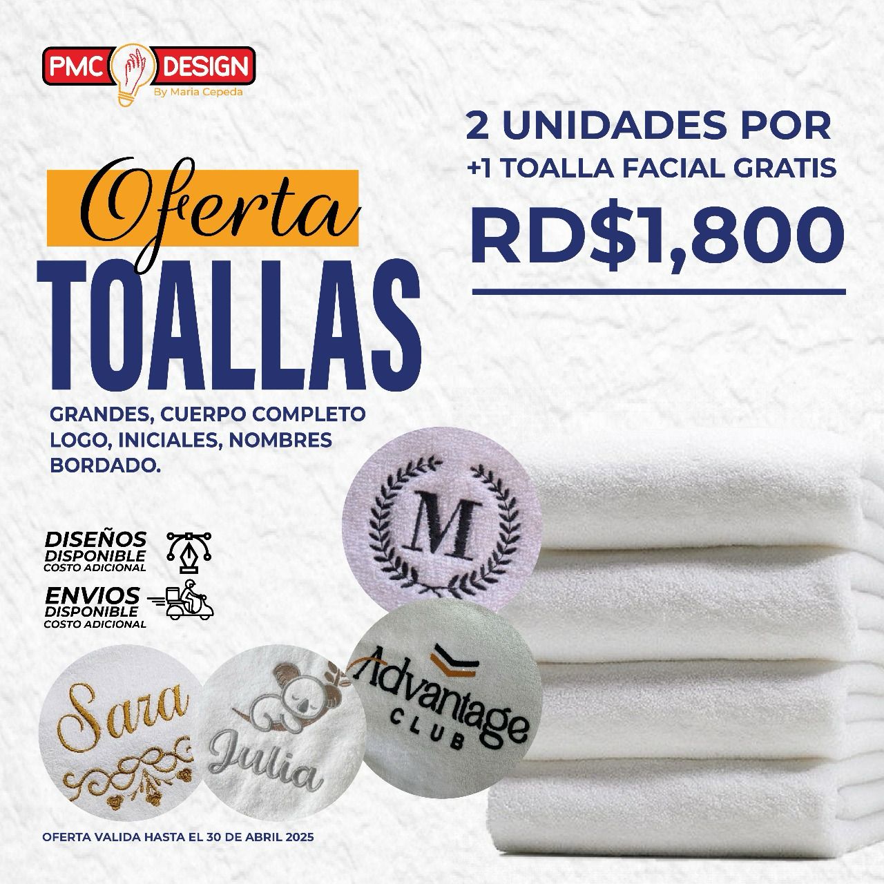 Piezas promocionales